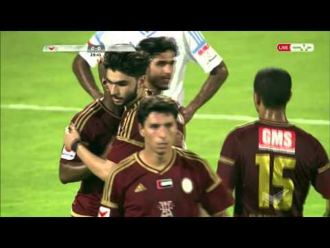 بالفيديوأهداف مباراة الوحدة و بني ياس