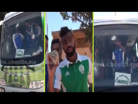 حجم خسائر الاعتداء على حافلة أمل الرجاء