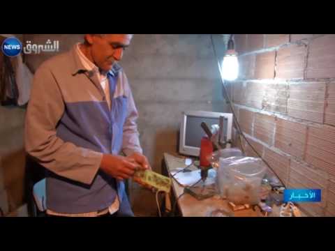 بالفيديو عصامي يخترع ماكينة تشكيل الأطر الحديدية من ذراع الميزان في تيزي وزو