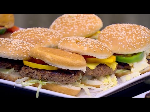 طريقة عمل برجر اميركي