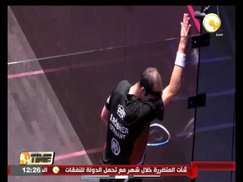 محمد الشوربجي يواجه الأسترالي كاميرون بيلي في الدور قبل النهائي لدورة دبي الدولية للإسكواش