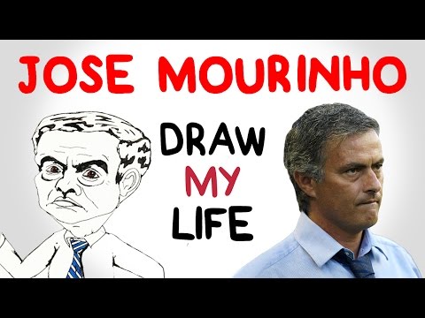 قصة حياة جوزيه مورينيو بالرسوم الكاريكاتيرية