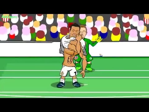 مقطع ساخر يلخص ضربات الحظ الترجيحية بين الريال وأتلتيكو