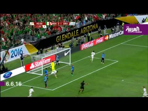 المكسيك تكتسح الأوروغواي بثلاثية