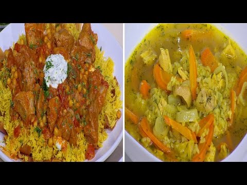 شاهد طريقة عمل فتة لحم بالحمص