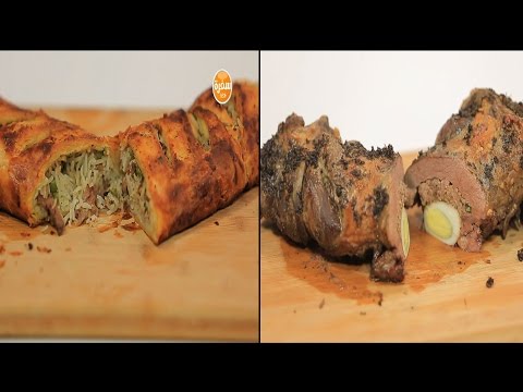 روستو فخدة ضاني محشية باللحم المفروم