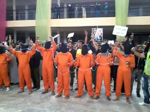 بالفيديو شاهد احتجاج تجار سوق الحرية في إنزكان