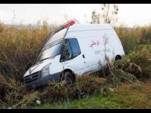 سيارة شرطة تتعرض لحادث سير خطير