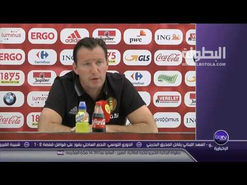 فيديو بلجيكا تستعد لأول اختبار أمام إيطاليا