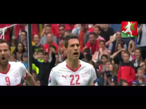 شاهد هدف مباراة سويسرا وألبانيا