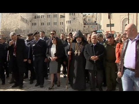 الكنيسة الأرثوذكسية الأرمنية تحتفل بعيد الميلاد