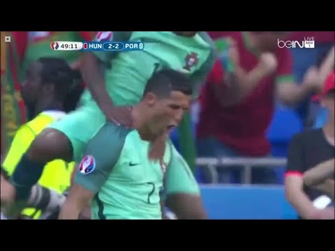 بالفيديو أهداف مباراة البرتغال والمجر