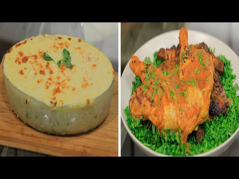 شاهد نجرسكو ودجاج مشوي وبابا غنوج