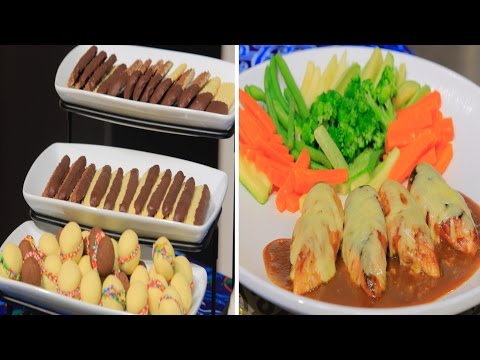 شاهد بسكوت اللانكشير وبسكوت النشادر وسلطة ملونة