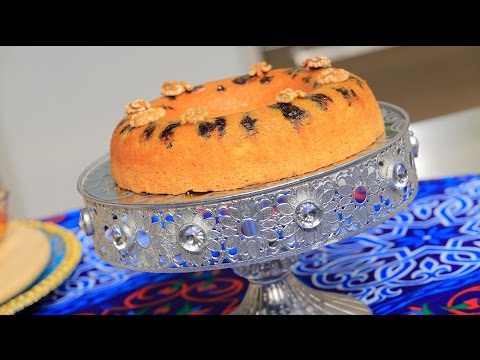 طريقة عمل كيكة مقلوبة