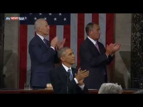 أوباما يدعو مواطنين أميركيين إلى الكونغرس