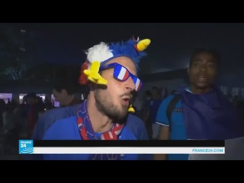 فيديو باريس تحتفل بفوز المنتخب الفرنسي على نظيره الألماني