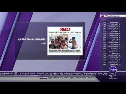 شاهد  كريستيانو رونالدو وليونيل ميسي