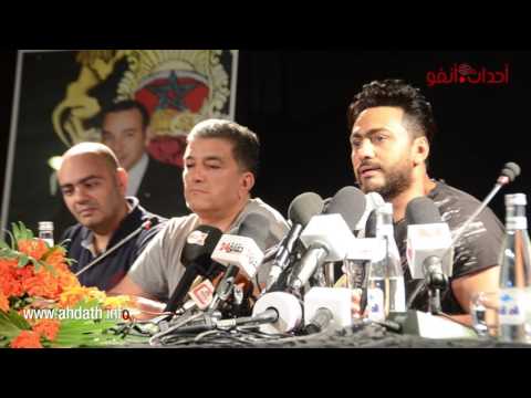 بالفيديو تامر حسني يؤكّد أن الموسيقى توحّد شعوب العالم