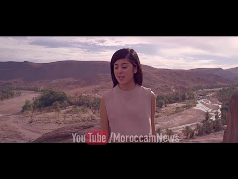 شاهد  مغنية كندية تصور كليب بطريقة جميلة في المغرب