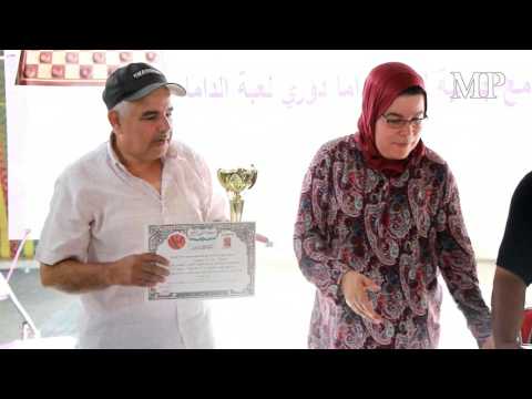 شاهد فرحاني تشرف على توزيع الجوائز على الفائزين