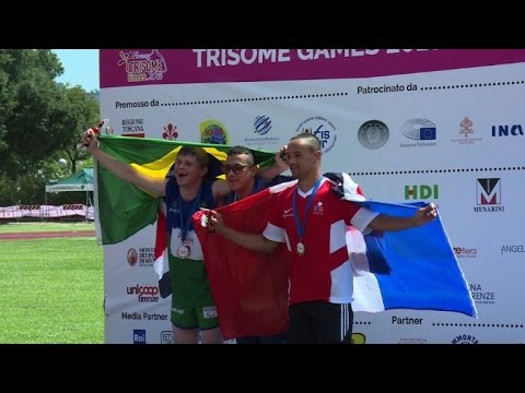 شاهد  فلورنسا تستضيف  دورة ألعاب  لمرضى متلازمة داون