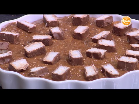 طريقة عمل حلوي البسكويت و جوز الهند