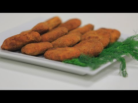 شاهد طريقة عمل ناجتس دجاج بالبطاطس