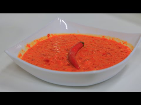 بالفيديو طريقة عمل ووصفة الـ هريسة شطة المصرية