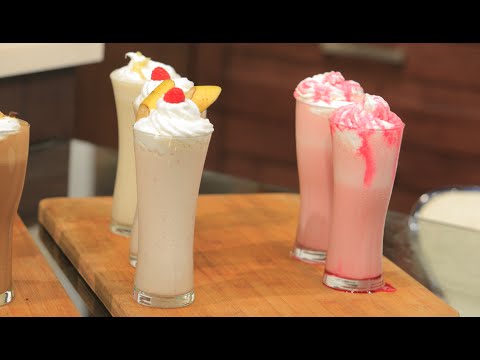 بالفيديو طريقة عمل ومقادير الـ ميلك شيك موز بالتوت