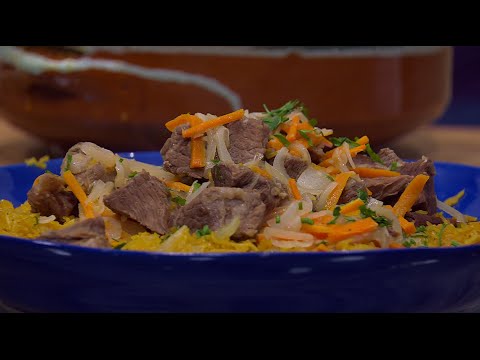 طريقة عمل أرز باللحمة