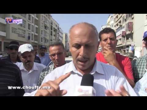 بالفيديو سائقو تاكسيات كازا ينظمون وقفة احتجاجية