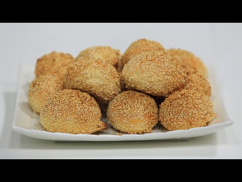 شاهد طريقة عمل كرات السمسم