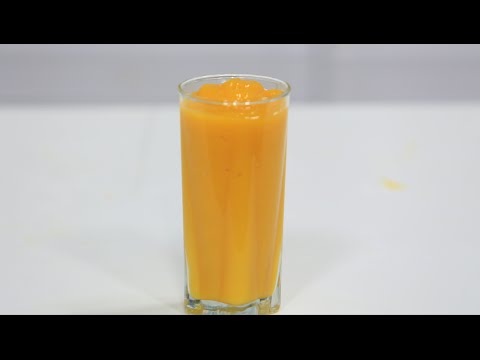 شاهد طريقة عمل عصير مانجو بالبطاطا