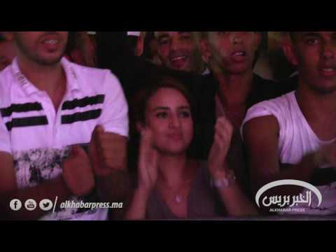 بالفيديو  تفاعل جنوني من الجمهور مع النجم فضيل