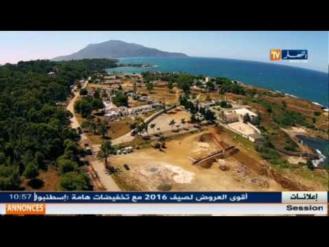 بالفيديو شواطئ خلابة و معالم تاريخية عريقة في مدينة تيبازة