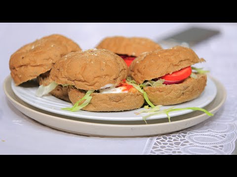 طريقة عمل برغر دجاج