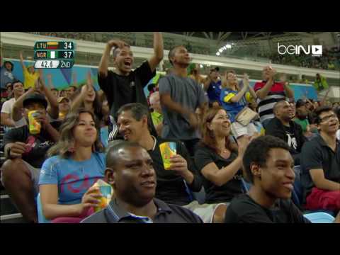 رجال ليتوانيا يتغلّبون على المنتخب النيجيري بنتيجة 89 80