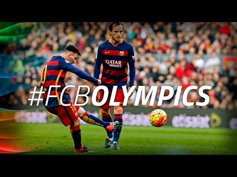 شاهد برشلونة يروج لأولمبياد ريو بالرماية على طريقة كرة القدم