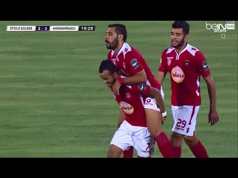 أهداف مباراة فريقي النجم الساحلي والكوكب المراكشي