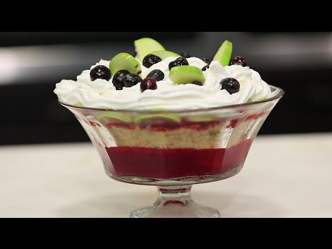 شاهد طريقة عمل ترايفل فواكه