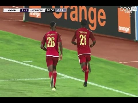 بالفيديو فوز ذهبي لنادي الوداد على أسيك أبيدجان