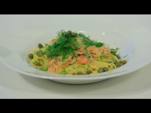 شاهد طريقة عمل باستا بالسالمون