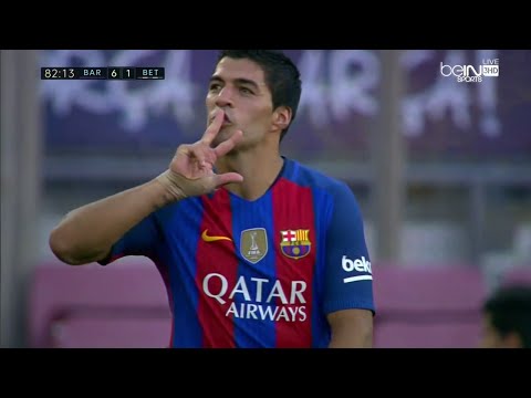 شاهد برشلونة يسحق ريال بيتيس بسداسية