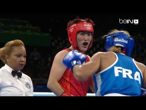 شاهد الفرنسية موسيلي تحقق ذهبية وزن تحت 60 كلغ