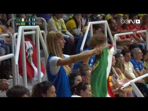 بالفيديو طائرة رجال البرازيل تتوج بالذهب