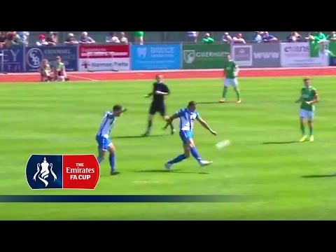 الرياح تتسبب في أغرب هدف في تاريخ كأس الاتحاد الإنجليزي