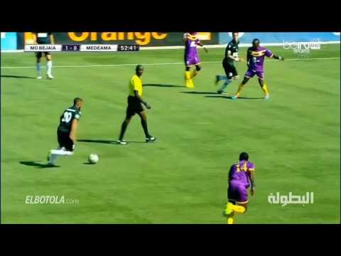 هدف مولودية بجاية الأول أمام ميدياما
