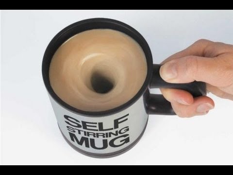 ابتكار كوب بخاصية تقليب محتوياته