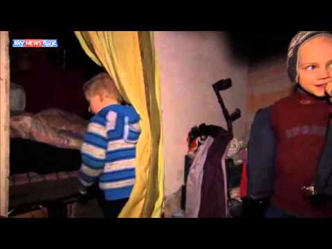 الأطفال شرق أوكرانيا ضحايا الصراع